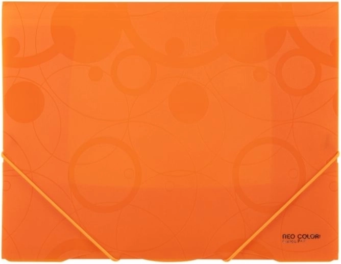 Carpeta con goma naranja A4 Neo Colori
