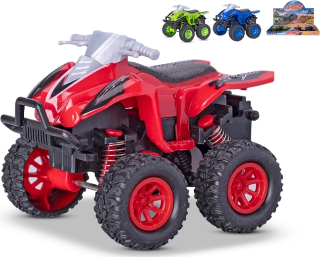 Cuatrimoto infantil con retroceso de 8,5 cm