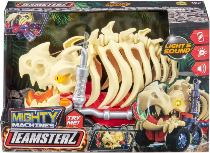 Coche Triceratops Teamsterz con luces y sonidos