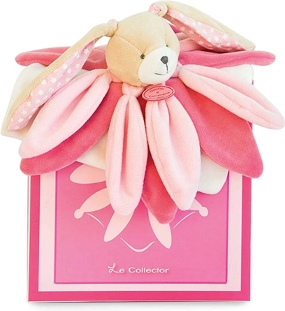 Set de regalo – peluche de apego conejito rosa 28 cm