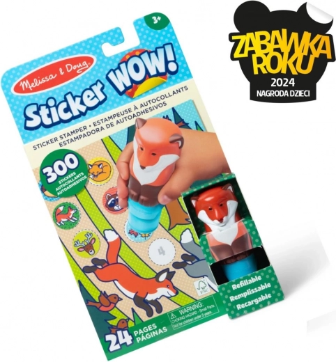 Pegatinas de sello Sticker WOW! – zorrito