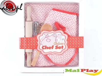 Set de cocina – delantal «Chef de la cocina»