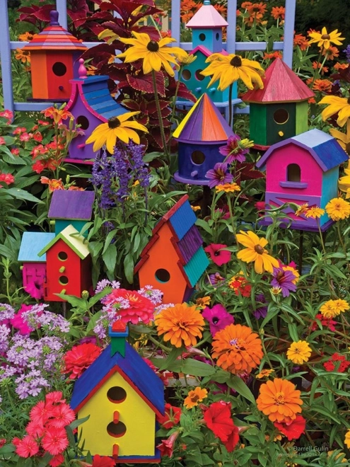 Puzzle Casitas para pájaros XL 275 piezas - COBBLE HILL