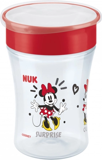 Taza infantil NUK Magic Cup Minnie, 360°, 230 ml