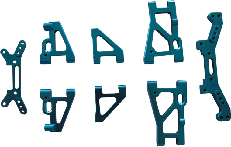 Juego de brazos de aluminio para tuning Hoolk para amortiguadores delanteros y traseros