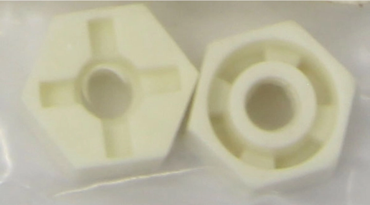 Adaptadores hexagonales anchos Jamara 1:10 (2 unidades)