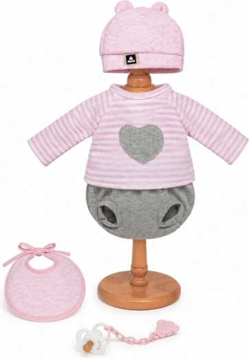 Conjunto de ropa Guca para muñeco bebé de 42–46 cm con accesorios
