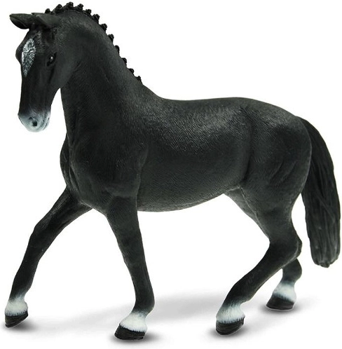 Schleich yegua de caballo hannoveriano gris