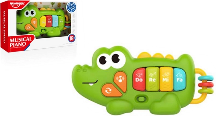 Pianito cocodrilo para bebés
