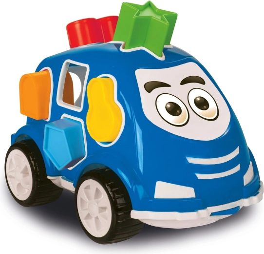 Jamara coche educativo encajable de formas azul