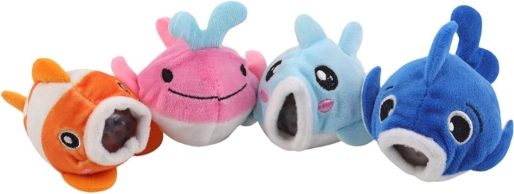 Peluche suave y motivos marinos