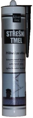 Sellador bituminoso para techos 310 ml DEN BRAVEN Silver Line, negro