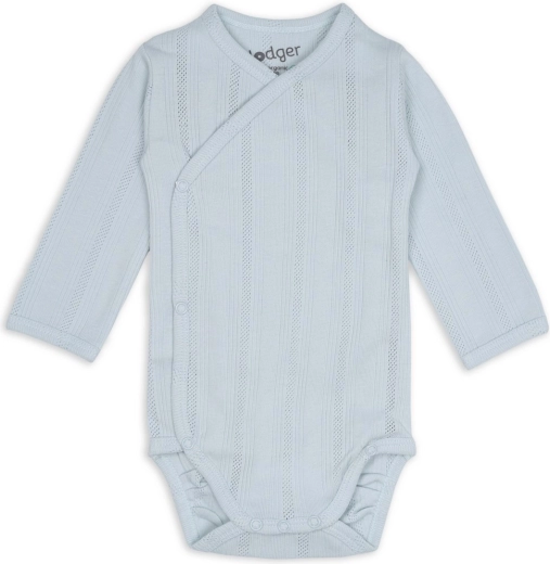 Body para bebé Lodger de manga larga Pointelle Air, talla 62