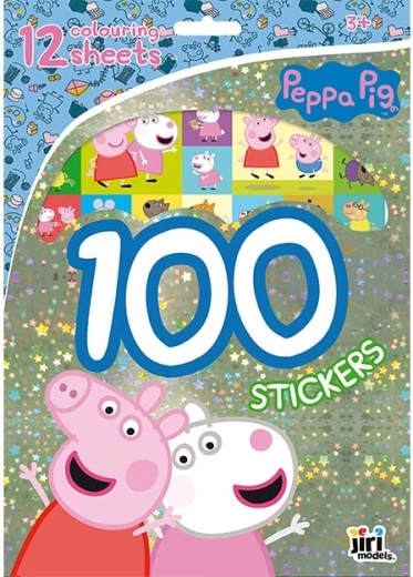 Pegatinas y para colorear Peppa Pig – más de 100 pegatinas