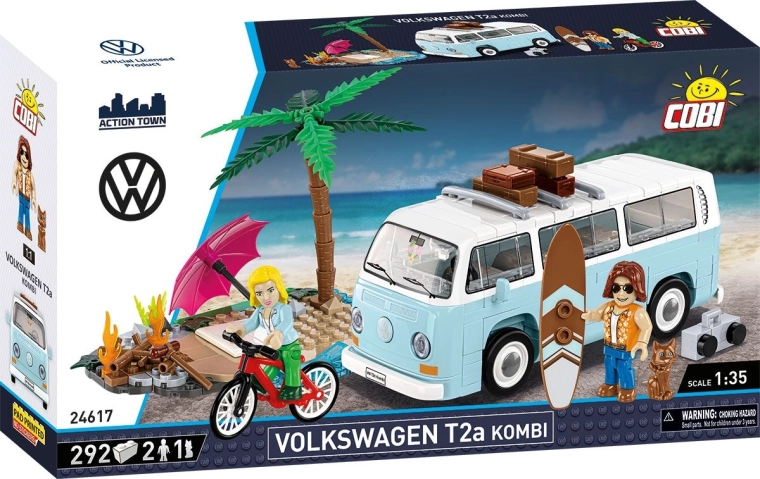 Cobi Volkswagen T2a Kombi kit de construcción 1:35 (292 piezas)