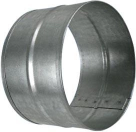 Acoplamiento metálico para conducto flexo de 150 mm