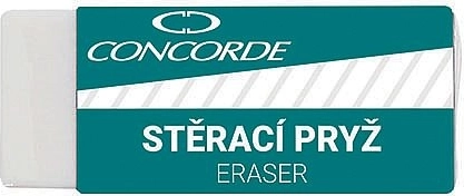 Goma de borrar blanca de oficina CONCORDE