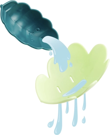 Efectos de agua que enseñan y entretienen