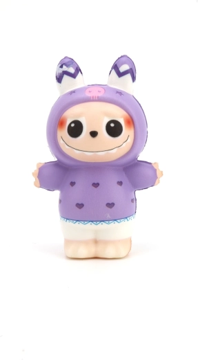 Muñeca squishy de 12 cm: adorable figurita antiestrés para la mano