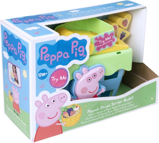 Clasificador de formas Cesta de pícnic Peppa Pig