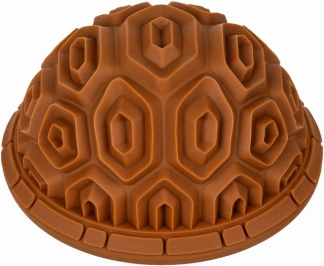 semiesfera sensorial con forma de caparazón de tortuga – marrón