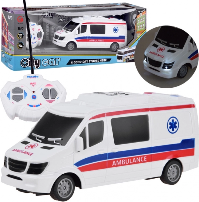 Coche teledirigido - ambulancia