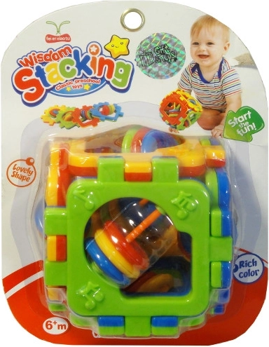Cubo educativo de colores para bebés