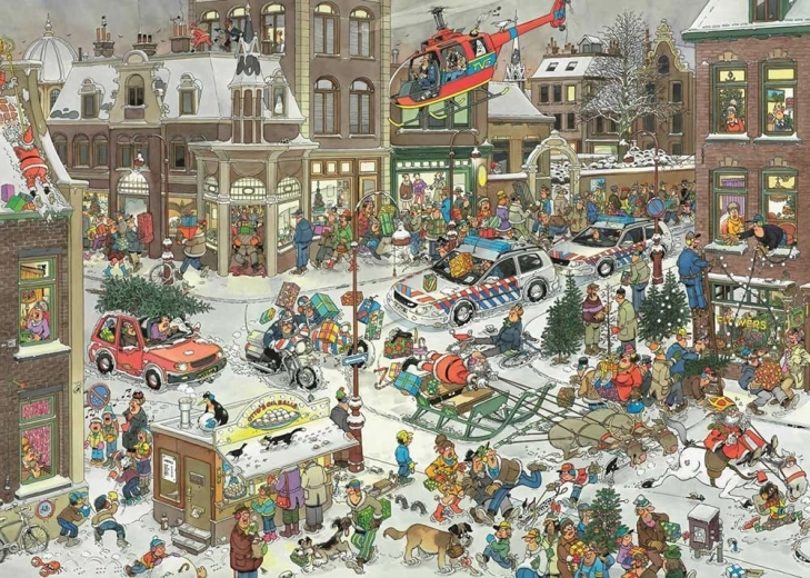 Puzzle JUMBO Jan van Haasteren Navidad 1000 piezas