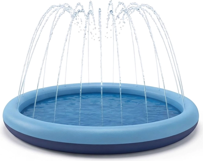 Piscina para mascotas con fuente de 100 cm