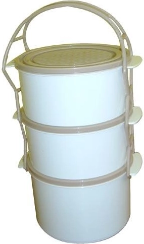 Portaviandas Combi 2× 1 l + 1,5 l, plástico