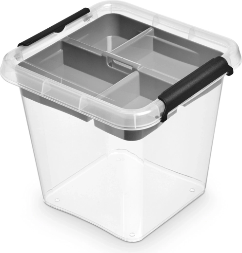 Caja de almacenamiento con tapa Simplestore insert 4 l (20 × 20 × 18 cm)