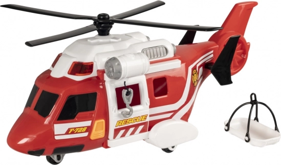 Helicóptero de bomberos Teamsterz con luces y sonidos
