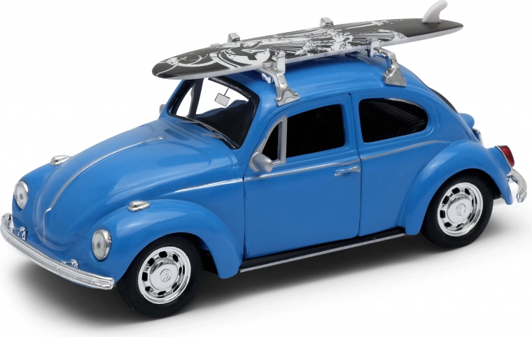 Modelo Volkswagen Beetle 1:34 azul