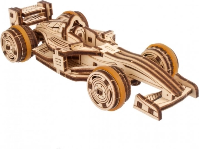 Ugears Compact racer – rompecabezas mecánico de madera 3D de fórmula