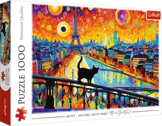 Puzzle 1000 piezas Gatos en París
