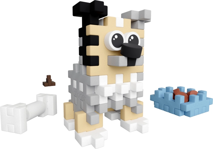 Perrito Sheltie adorable con accesorios