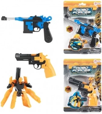 Pistola y Robot Transformers Juguete
