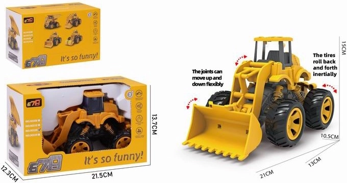 Cargadora de construcción con tracción
