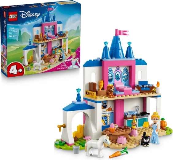 Castillo de Cenicienta de LEGO Disney Princess y sus amigos animales
