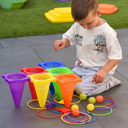 Tres juegos en un solo set