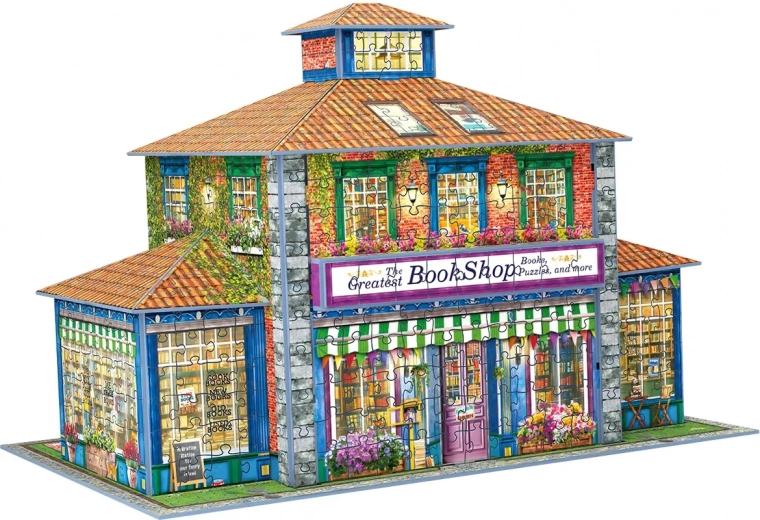 Eurographics rompecabezas 3D Librería 1389 piezas
