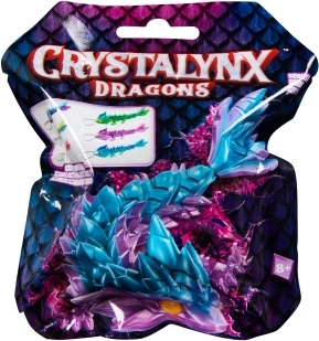 Colgante de dragón flexible Crystalynx de 15 cm - 1 unidad