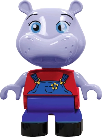 Figura de la hipopótama Wilma para más historias