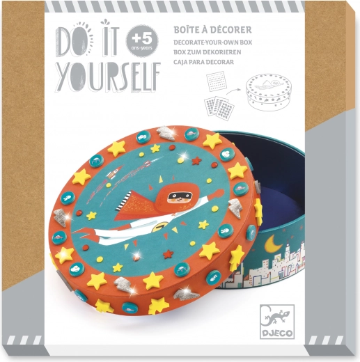 Caja DIY Superhéroe de Djeco