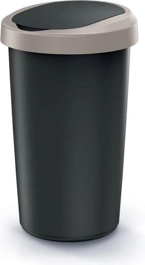 Papelera Compacta R con tapa basculante 50 l