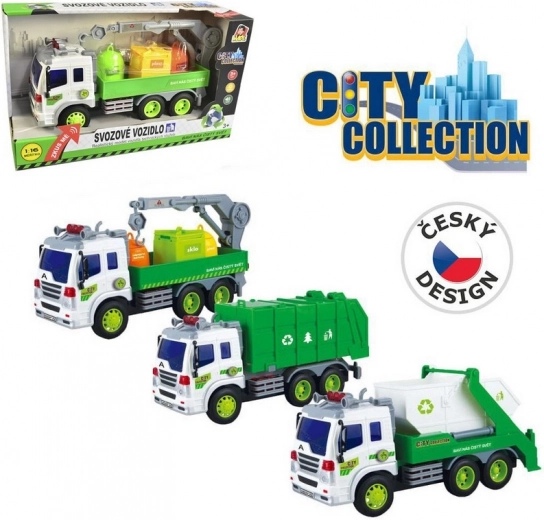 Camión de basura con volante de inercia City Collection