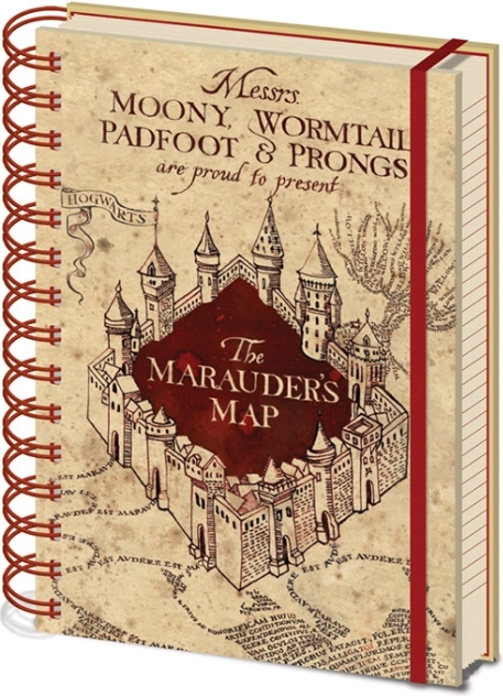 Bloc A5 con espiral Harry Potter