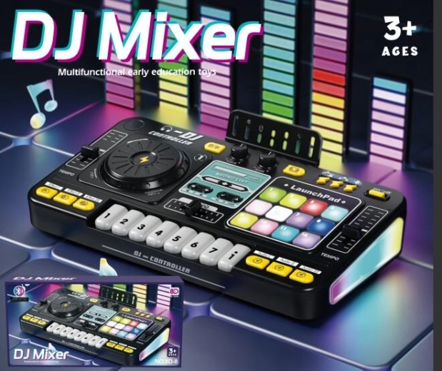 Mesa de mezclas DJ infantil