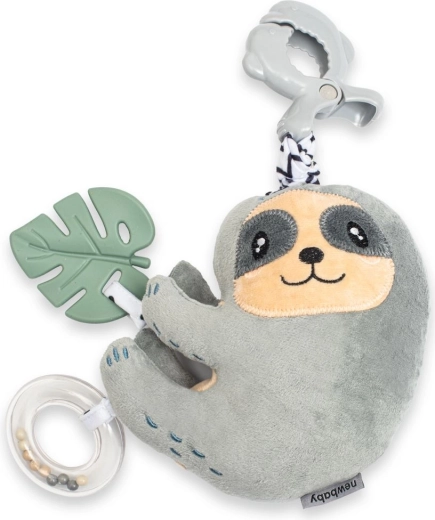 Juguete educativo de peluche con melodía y clip New Baby perezoso