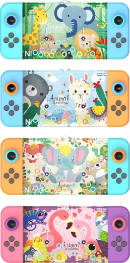 Juego de agua de bolsillo con animalitos 17 × 7,5 cm